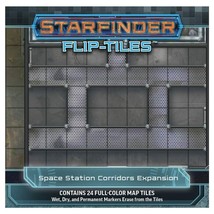 Paizo Starfinder Flip-Tiles: Space Station Corridors Expansion - £16.60 GBP