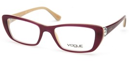 New Vogue Vo 2749-H 1984 Violet Sand Eyeglasses Glasses 51-18-135mm B33mm - £57.88 GBP