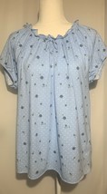 Pink K  Short-Sleeved Sleep Shirt Pajama, Medium - NWOT - £4.67 GBP