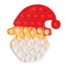 Santa Face Pop It Fidget Toys for Kids, Red Santa Face Bubble Popper Sen... - £5.75 GBP