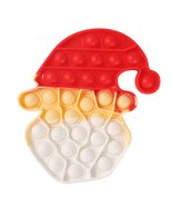Santa Face Pop It Fidget Toys for Kids, Red Santa Face Bubble Popper Sen... - £5.77 GBP