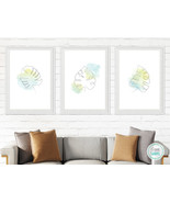 Minimalist One Line Art, Set of 3 Botanical Drawings, Printable Wall Art Bundle - $12.65 CAD