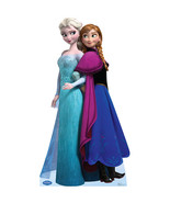 Elsa and Anna Disney&#39;s Frozen Lifesize Standup Standee Cardboard  CutOut... - £39.43 GBP