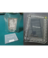 WATERFORD  CRYSTAL PICTURE FRAMES NIB original PICK ONE 1- - $44.55+