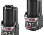 12V Max Lithium-Ion 2-Pack Bosch Bat414-2Pk Ah Batteries. - $89.99