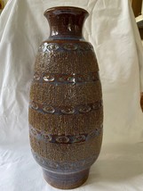 XL 15 &quot; Moderne Mi Siècle soholm Danemark Design Poterie Vase. Marquée / Signé - $459.00