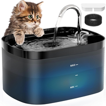 Cat Water Fountain, 84OZ/2.5L Cat Fountain, Super Silent Pet Water Fount... - $24.87