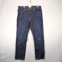 Levi&#39;s 541 Jeans Men&#39;s 36x32 Dark Stretch Denim Straight Leg Contrast St... - $28.00