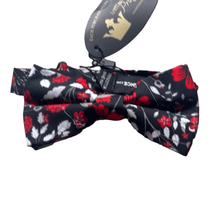 Littlest Prince Youth 8 yrs - Adult Blue Red Gray Black Floral Bow Tie NEW - £11.19 GBP