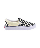 Vans Classic Slip-On Checkerboard  Black-White  SIZE 12.0 UY (kids Size) - $71.74 CAD