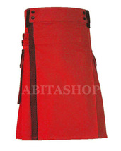 Red Elite Pro Workman&#39;s Utility Kilt - $688.54 MXN