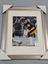 Jack Lambert Signed Framed 8x10 Photo Steelers TSE - £102.89 GBP