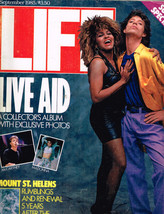 Life Magazine, September 1985, Live Aid Collectors Album, Mount St Helens etc - £15.47 GBP