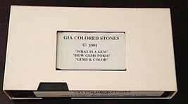 VHS GIA VIDEO TAPE COLORED STONES COURSE - £3.91 GBP