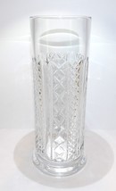 Exquisite Htf Waterford Crystal Fleurology Audrey Cylindrical 10&quot; Vase - £149.37 GBP