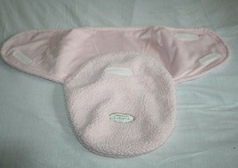 Blankets &amp; Beyond Newborn Bunting 0-3 Baby Girls PINK Sherpa Swaddle Sac... - $236.04 MXN