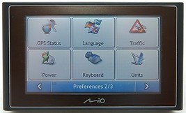 Mio Moov 330 Car Portable GPS Navigator System 4.3&quot; US Canada Puerto Ric... - £25.05 GBP