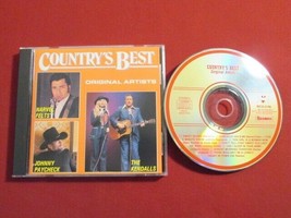 Country&#39;s Best Original Artists 8 Trk Cd NCD-2146 Kendalls Paycheck Felts Reeves - £3.10 GBP