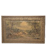Andrew W Melrose Canvas Print Wyoming Valley Landscape Painting Gold Hol... - €164,85 EUR