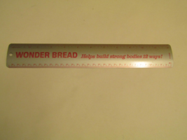 Wonder Bread: Helps Build Strong Bodies 12 Ways! Ruler v.2 - £7.86 GBP
