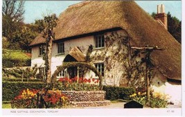 United Kingdom UK Postcard Torquay Cockington Rose Cottage - £1.74 GBP