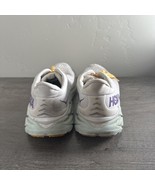 Hoka One W Clifton 8 Running Shoes 1119394 BDBW White Orange Purple Size... - $28.91 CAD