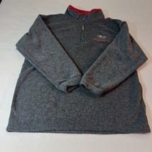 Amicalola Falls State Park RN#103415 Men&#39;s 1/4 Zip Gray Pullover Sweatsh... - $216.69 MXN