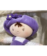 Baby Gund Purple polk a dot Plush Lovey Friend My First play Doll VGC So... - €7,74 EUR