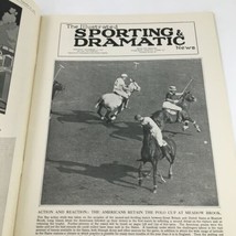 The Illustrated Sporting &amp; Dramatic News September 27 1930 Polo Cup Mead... - £22.38 GBP
