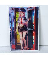 Jewlery Bonney Police Holo Premium Waifu Card Anime Girl Art Oversized B... - $19.42 CAD