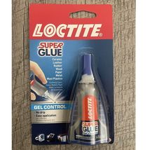 Loctite Super Glue Gel Control Clear Adhesive 0.14 fl oz 4g No Drip - $7.97