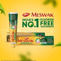 400 GRAMS Dabur Dabur MESWAK Fluoride free Toothpaste, prevents decay Free ship - $29.39