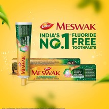 400 GRAMS Dabur Dabur MESWAK Fluoride free Toothpaste, prevents decay Fr... - £23.40 GBP