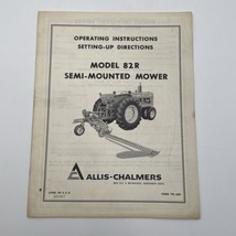 Allis Chalmers Mower Dealer OEM Owners Manual Instructions Book AC Model 82R - £11.22 GBP