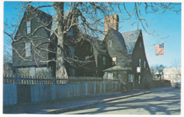 Vtg Postcard-House of the Seven Gables-Built 1668-Nathaniel Hawthorne-Chrome~MA1 - £2.63 GBP