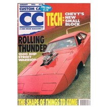 Custom Car Magazine January 1992 mbox2275 Rolling Thunder 1000 BHP Street Warrio - £3.12 GBP