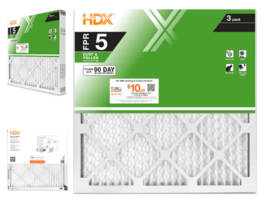 18 x 18 x 1 Standard Pleated Air Filter FPR 5, 3-Pack, Air Filters Repla... - $16.89