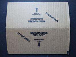 (150) Self Adhesive Kraft Corrugated Coin Mailers (For #10 Envelope) - $74.95