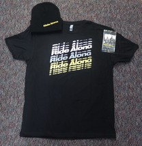 Lot 3: RIDE ALONG Movie Promo LARGE L T-Shirt + Knit Hat + Air Freshener - $15.99