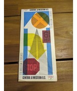 Vintage 1968 Sinclair Central And Western US Travel Brochure Map - $16.19 CAD