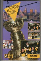 1991-92 Pittsburgh Penguins Media Guide Record Book Mario Lemieux Jaromir Jagr - £11.89 GBP