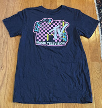 MTV Music Television Monster Burnout Graphic S/S T Shirt Mens MEDIUM M - £11.84 GBP