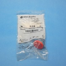 Allen Bradley 800FM-MM44 Push Button Operator 40MM Red Plastic - $29.99