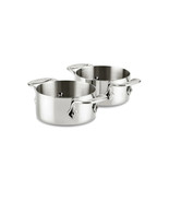 All-Clad Stainless-Steel Soup/Souffle Ramekins 2-piece set, 0.5 quart - $65.44