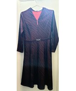 Wine Red Dress - $1,100.96 MXN