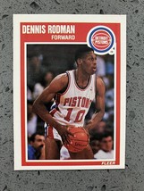 1989-90 Fleer Set-Break # 49 Dennis Rodman 2nd Year NM-MT $2.88 B3G1 Free - $2.88