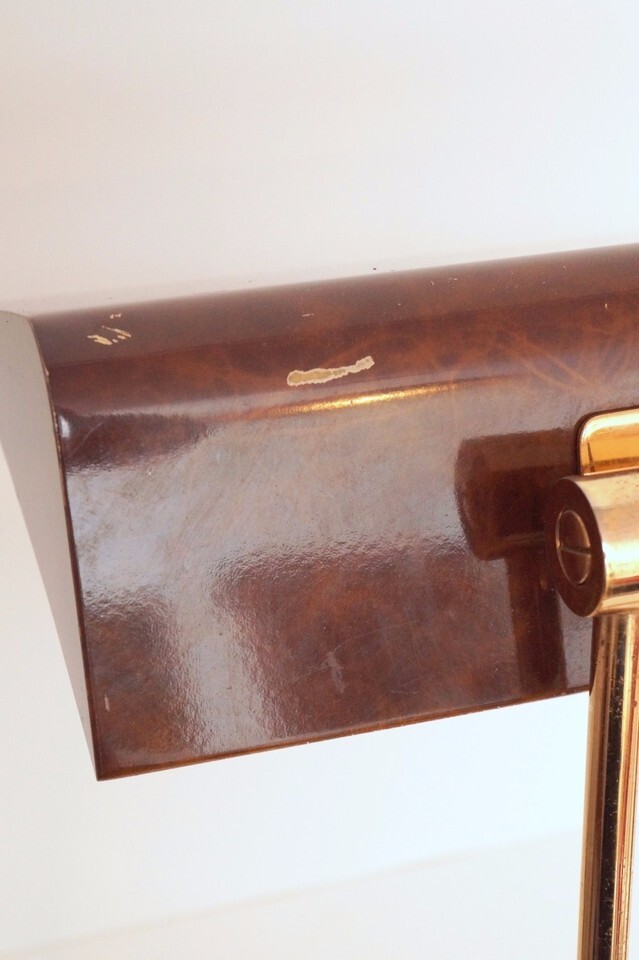 Hillebrand 80s Vintage Desk Design Desk Light Croco Look-
show original title... Item image 8