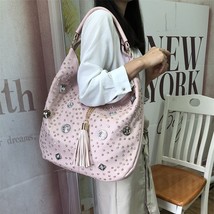 iPinee s Women Handbags Fashion Large Capacity Shoulder Bag Rhinestone Tote Bags - £92.85 GBP