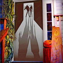 Walking Dead Zombie Visitors Door Cover Wall Mural Haunted House Prop Decoration - £6.14 GBP