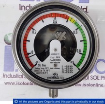 WIKA 233.52.100LT Dial Pressure Gauge Gas SF6 Liquid-Filled Bourdon Tube... - £417.13 GBP